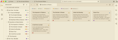 Screenshot of the application Writer Studio - #3