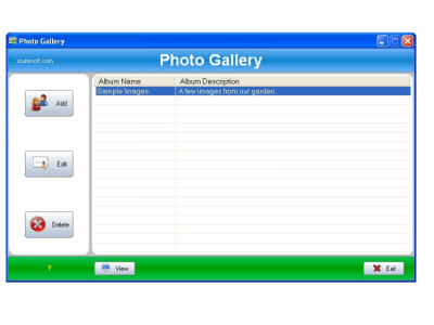 Screenshot of the application SSuite Office - Photo Gallery - #1
