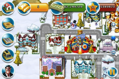 Screenshot of the application Millionaire City Holiday - #4