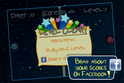 Screenshot of the application Alien Barrier Free - #3