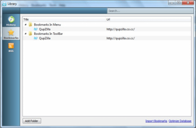 Screenshot of the application QupZilla - #3