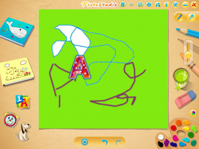 Screenshot of the application ArcSoft PhotoStudio Paint - #3