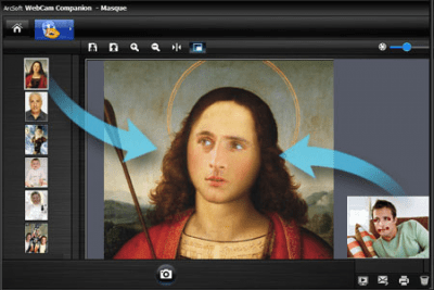 Screenshot of the application ArcSoft WebCam Companion - #1