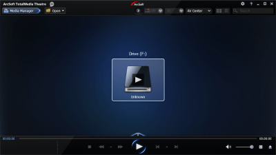 Screenshot of the application ArcSoft TotalMedia Theatre - #1