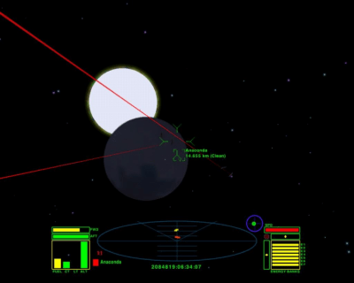 Screenshot of the application Oolite - #2