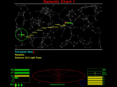 Screenshot of the application Oolite - #6