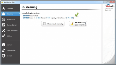 Screenshot of the application WashAndGo - #2