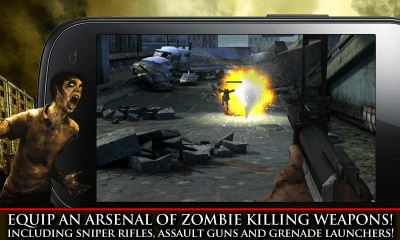 Screenshot of the application Contract Killer: Zombes - #2