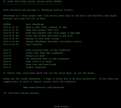 Screenshot of the application JDarkRoom - #2