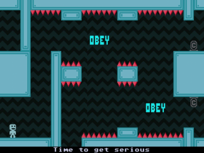 Screenshot of the application VVVVVV - #2