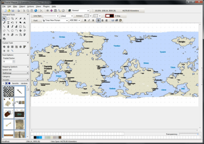 Screenshot of the application AstroSynthesis - #5