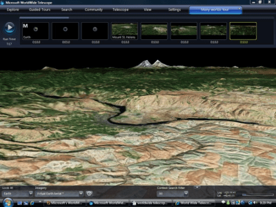 Screenshot of the application WorldWide Telescope - #2