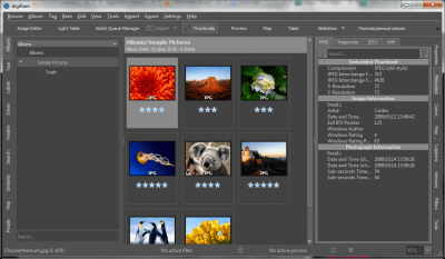 Screenshot of the application digiKam - #2