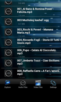 Screenshot of the application New advanced player - #2