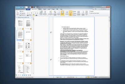 Screenshot of the application priPrinter Standard - #1