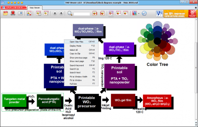 Screenshot of the application VSD Viewer - #3