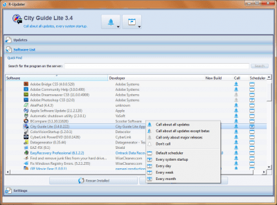 Screenshot of the application R-Updater Portable - #1