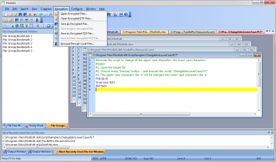 Screenshot of the application PilotEdit - #4