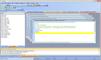 Screenshot of the application PilotEdit Lite - #1