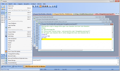 Screenshot of the application PilotEdit Lite - #3