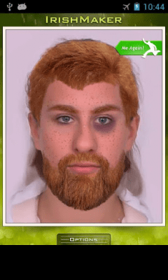 Screenshot of the application Make me Irish - #2
