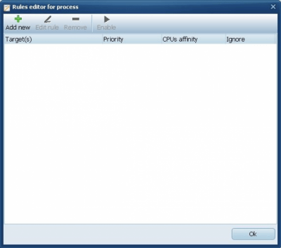 Screenshot of the application Active Process Boost - #2