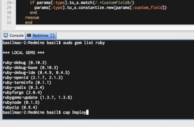 Screenshot of the application Aptana Studio - #2