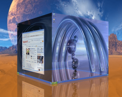 Screenshot of the application DeskSpace - #5