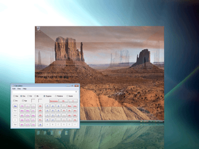 Screenshot of the application DeskSpace - #6