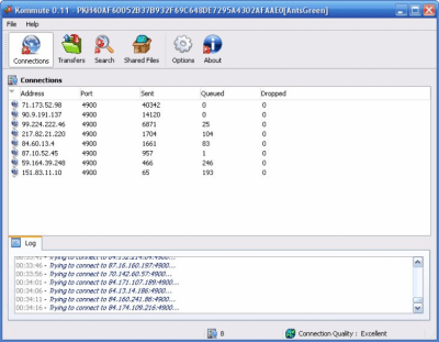 Screenshot of the application Kommute Portable - #2