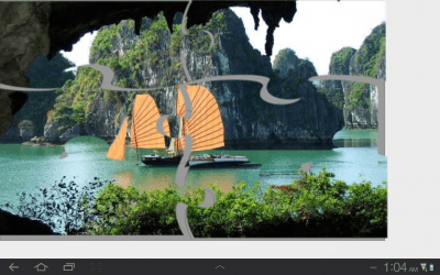 Screenshot of the application Puzzle Yacht - #3