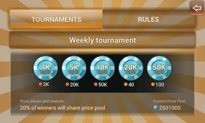 Screenshot of the application Whee Poker - #2