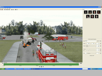 Screenshot of the application Panda3D - #2