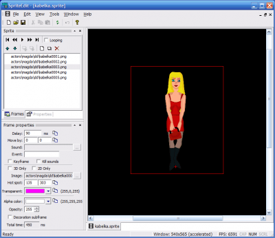 Screenshot of the application Wintermute Engine - #4