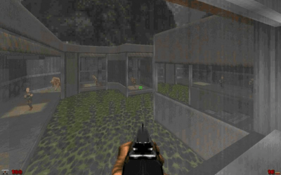 Screenshot of the application GZDoom - #2