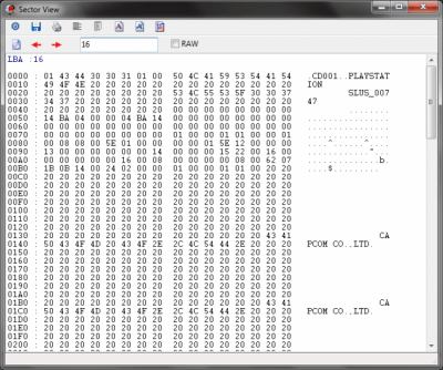 Screenshot of the application IsoBuster - #2