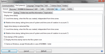 Screenshot of the application IsoBuster - #3