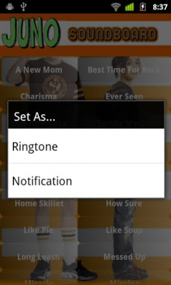 Screenshot of the application Juno Soundboard - #2
