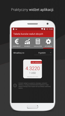 Screenshot of the application Kursy walut NBP - #6