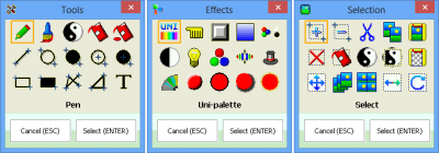 Screenshot of the application PaintCAD 4Windows - #1