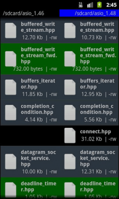 Screenshot of the application Folder Compare - #2