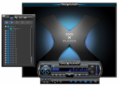 Screenshot of the application DVD X Player Standart - #1
