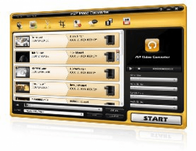Screenshot of the application PSP Video Converter - #1