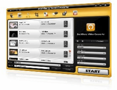 Screenshot of the application BlackBerry Video Converter - #1