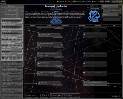 Screenshot of the application FreeOrion - #2