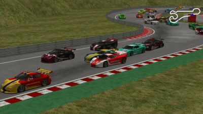 Screenshot of the application TORCS - #3