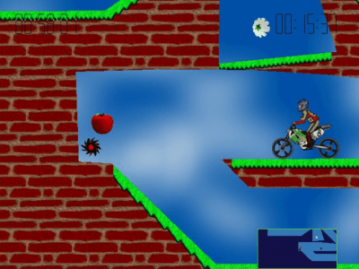 Screenshot of the application Elasto Mania - #2