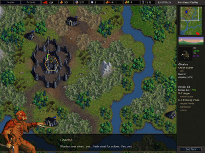 Screenshot of the application Battle for Wesnoth - #3