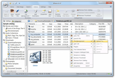 Screenshot of the application WhereIsIt? Portable - #3