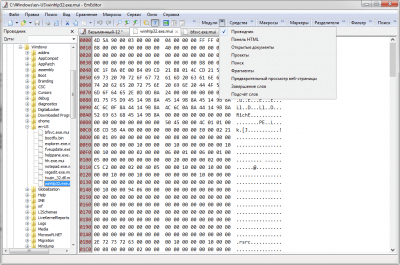 Screenshot of the application EmEditor Portable - #2
